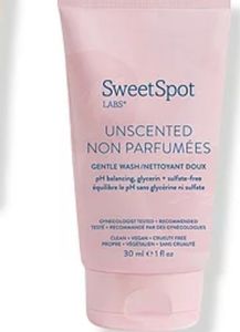 TRAVEL SZ. SWEETSPOT LABS UNSCENTED GENTLE WASH.